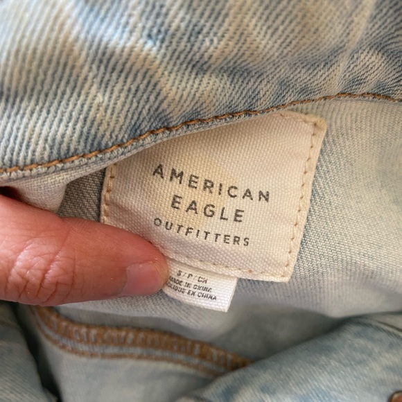 AE cropped denim jacket - Picture 2 of 4